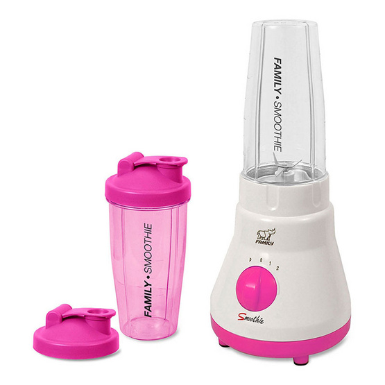 Family เครื่องปั่นสมูทตี้และน้ำผลไม้ BD-05 - Pink Family เครื่องปั่นสมูทตี้และน้ำผลไม้ BD-05 - Pink