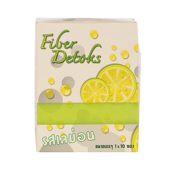 Fiber detoks (ไฟเบอร์ดีท็อกซ์) ชาเขียวไฟโต-ดีท็อกซ์ รสเลม่อน บรรจุ 10 ซอง Fiber detoks (ไฟเบอร์ดีท็อกซ์) ชาเขียวไฟโต-ดีท็อกซ์ รสเลม่อน บรรจุ 10 ซอง