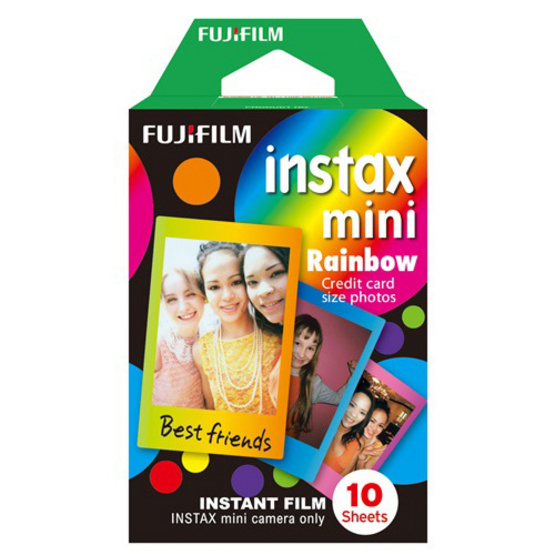 Fujifilm ฟิล์ม Instax Mini Film ลาย Rainbow - A Fujifilm ฟิล์ม Instax Mini Film ลาย Rainbow - A