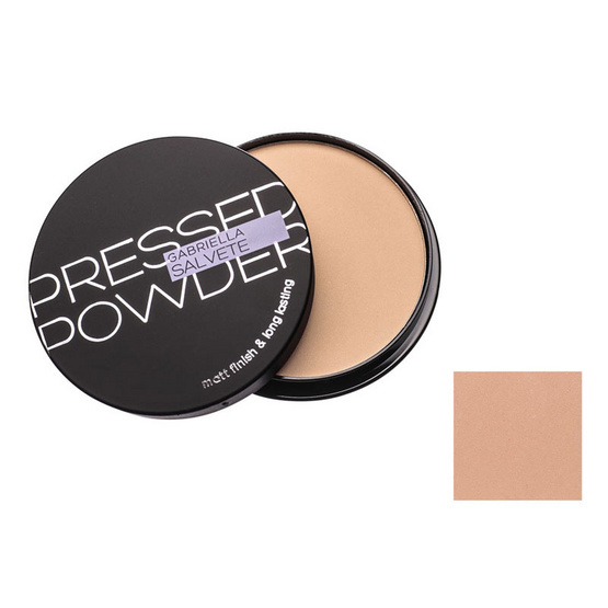 Gabriella Salvete Pressed Powder Matt Finish & Long Lasting 16g. Gabriella Salvete Pressed Powder Matt Finish & Long Lasting 16g.