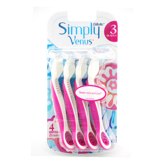 Gillette Simply Venus Diaposable 4pcs Gillette Simply Venus Diaposable 4pcs