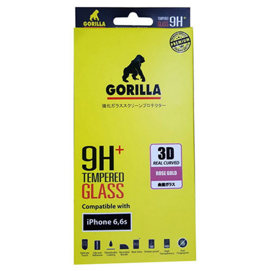 Gorilla Screen Protection Full Cover iPhone 6 / 6S 3D Real Curve Gorilla Screen Protection Full Cover iPhone 6 / 6S 3D Real Curve