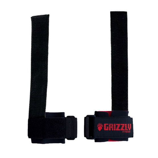 Grizzly Fitness DELUXE COTTON LIFTING STRAPS สายรัดข้อมือผ้าฝ้ายชั้นดี