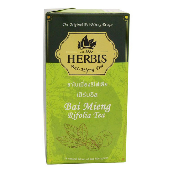 Herbis ชาใบเมี่ยงริโฟเลีย 30กรัม Herbis ชาใบเมี่ยงริโฟเลีย 30กรัม