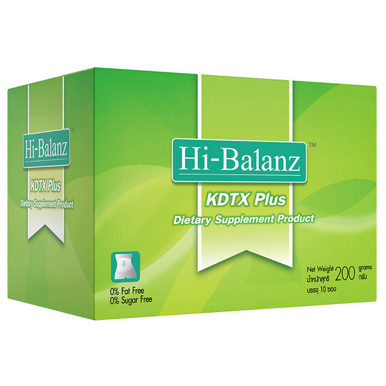 Hi-Balanz KDTX Plus 10 Sachets เคดีที เอ็กซ์ 1 กล่อง บรรจุ 10 ซอง Hi-Balanz KDTX Plus 10 Sachets เคดีที เอ็กซ์ 1 กล่อง บรรจุ 10 ซอง