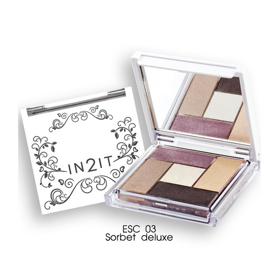 IN2IT Eye Color Palette 4.5g #ESC03 Sorbet deluxe IN2IT Eye Color Palette 4.5g #ESC03 Sorbet deluxe