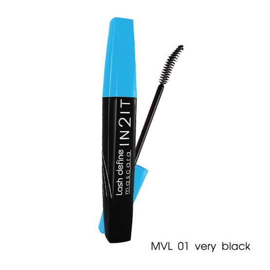 IN2IT Lash Define Mascara Volume&Curl 8g #MVL01 Very black IN2IT Lash Define Mascara Volume&Curl 8g #MVL01 Very black