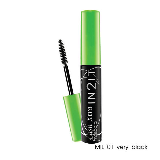 IN2IT Lash Extra Mascara with Fibre 9g #MIL01 Very black IN2IT Lash Extra Mascara with Fibre 9g #MIL01 Very black