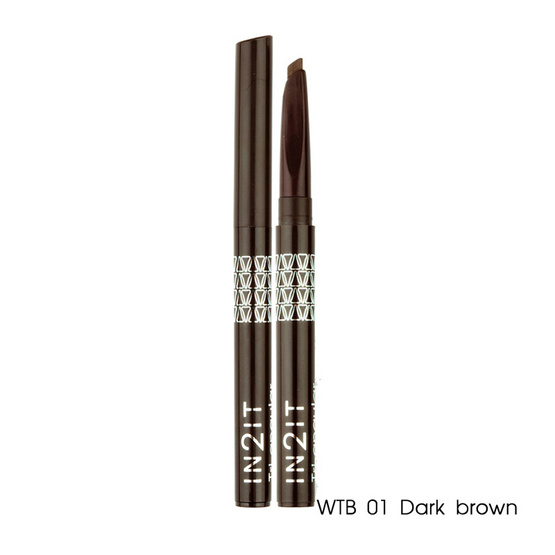IN2IT Tri-Angular Eyebrow Liner 3.5g #WTB01 Dark brown IN2IT Tri-Angular Eyebrow Liner 3.5g #WTB01 Dark brown