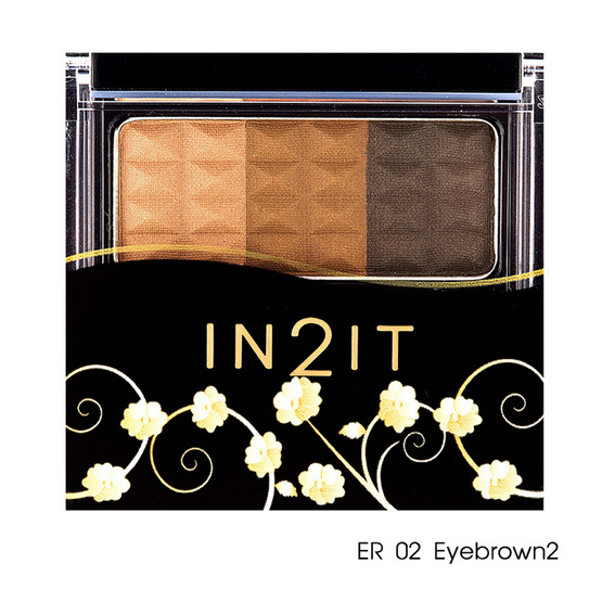IN2IT Waterproof Eyebrow Color 3.5g #ER02 Eyebrown 2 IN2IT Waterproof Eyebrow Color 3.5g #ER02 Eyebrown 2