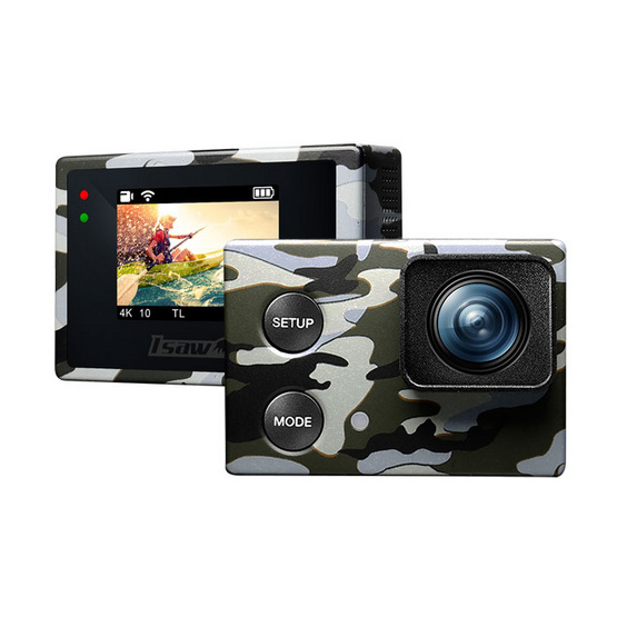 ขาย ISAW EDGE Actioncam CAMO EDITION + Micro SD 8 GB