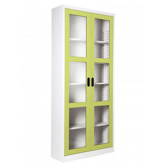 KIOSK-MAX-052 ตู้สูงวางหนังสือ 2 บานเปิดกระจก รุ่น Maxbook GR-Green KIOSK-MAX-052 ตู้สูงวางหนังสือ 2 บานเปิดกระจก รุ่น Maxbook GR-Green