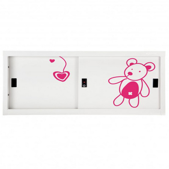 KIOSK-USC-1 ตู้บานเลื่อนทึบเตี้ย มีลวดลาย รุ่น Uni-line ลาย B-Bear KIOSK-USC-1 ตู้บานเลื่อนทึบเตี้ย มีลวดลาย รุ่น Uni-line ลาย B-Bear