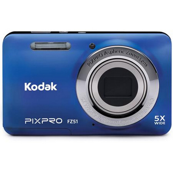 ขาย KODAK กล้องดิจิตอล Pixpro FZ52 Blue Free SD 8GB + Bag มูลค่า 490 บาท