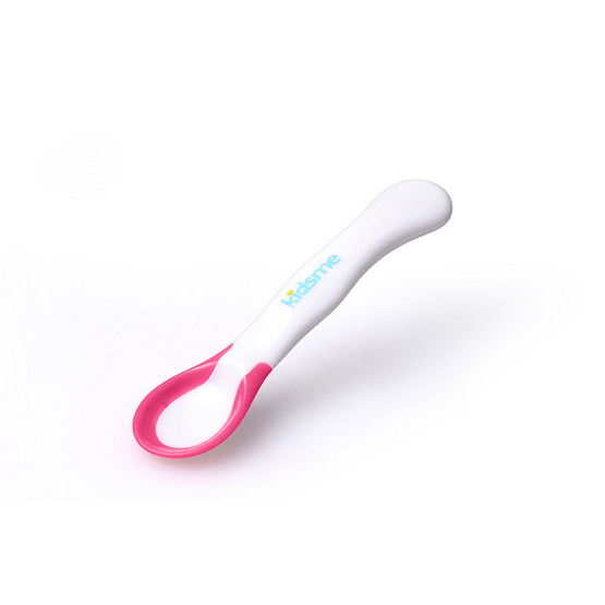 Kidsme ช้อนป้อนอาหารแบบแสดงอุณหภูมิ แพ็คคู่ - สีชมพู Kidsme ช้อนป้อนอาหารแบบแสดงอุณหภูมิ แพ็คคู่ - สีชมพู