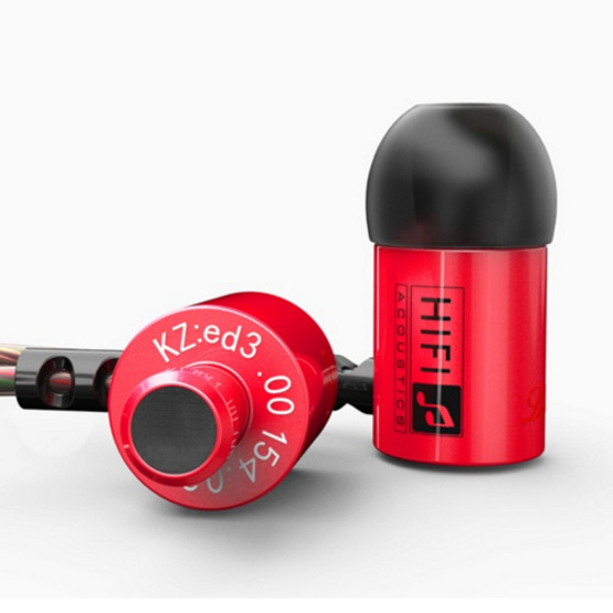 Knowledge Zenith หูฟัง รุ่น ED3M (มีไมค์) HI-FI เสียงดี ซาวสเตจกว้าง Red Knowledge Zenith หูฟัง รุ่น ED3M (มีไมค์) HI-FI เสียงดี ซาวสเตจกว้าง Red