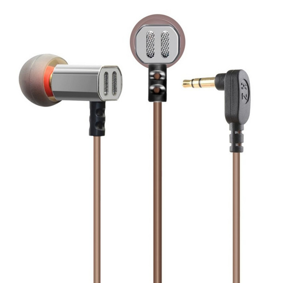Knowledge Zenith หูฟัง รุ่น In-ear มีไมค์ในตัว (KZ ED9) Silver Knowledge Zenith หูฟัง รุ่น In-ear มีไมค์ในตัว (KZ ED9) Silver