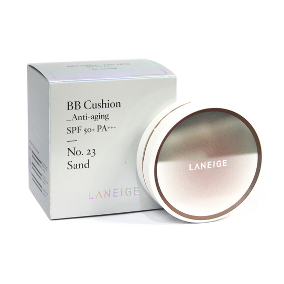 Laneige BB Cushion Anti aging SPF 50+ PA+++ (15gx2) #23 Sand Laneige BB Cushion Anti aging SPF 50+ PA+++ (15gx2) #23 Sand