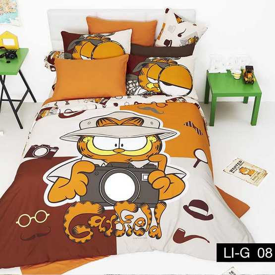 Lotus Impression ผ้าปู รุ่น Garfield LI-G08 Lotus Impression ผ้าปู รุ่น Garfield LI-G08
