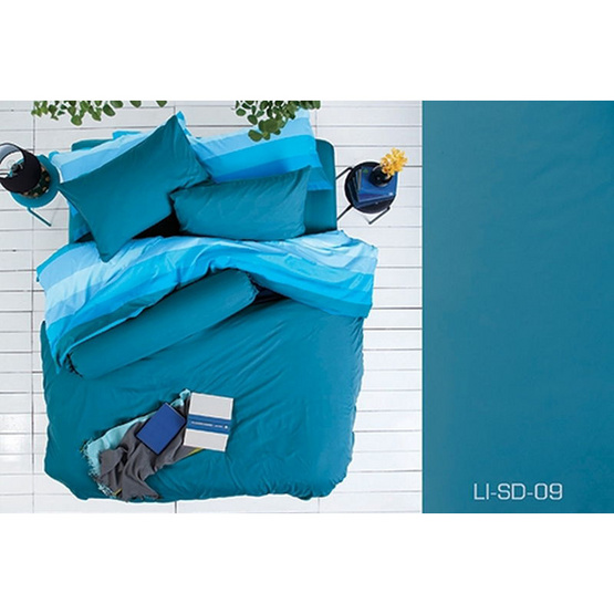Lotus รุ่น Impression LI-SD-009 ผ้าปูที่นอน 6 ฟุต 5 ชิ้น + ผ้านวม 90x100 Lotus รุ่น Impression LI-SD-009 ผ้าปูที่นอน 6 ฟุต 5 ชิ้น + ผ้านวม 90x100
