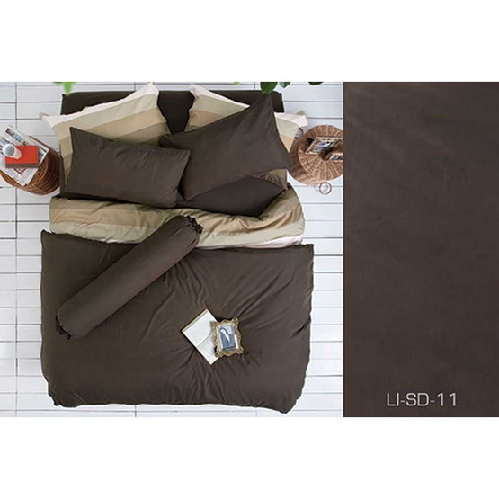 Lotus รุ่น Impression LI-SD-011 ผ้าปูที่นอน 3.5 ฟุต 3 ชิ้น + ผ้านวม 70x90 Lotus รุ่น Impression LI-SD-011 ผ้าปูที่นอน 3.5 ฟุต 3 ชิ้น + ผ้านวม 70x90