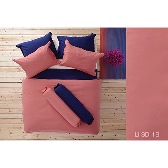 Lotus รุ่น Impression LI-SD-019 ผ้าปูที่นอน 3.5 ฟุต 3 ชิ้น + ผ้านวม 70x90 Lotus รุ่น Impression LI-SD-019 ผ้าปูที่นอน 3.5 ฟุต 3 ชิ้น + ผ้านวม 70x90