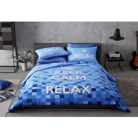 Lotus ผ้านวม + ผ้าปู Keep Calm รุ่น Relax Lotus ผ้านวม + ผ้าปู Keep Calm รุ่น Relax