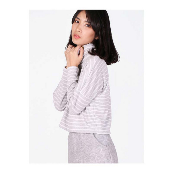 MIX ON เสื้อครอป D-SWT-006 สีเทา MIX ON เสื้อครอป D-SWT-006 สีเทา