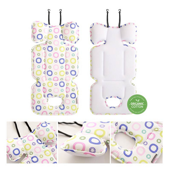 Madeline 365 Slim Liner Bubble pop เบาะรองรถเข็นแบบบาง Madeline 365 Slim Liner Bubble pop เบาะรองรถเข็นแบบบาง
