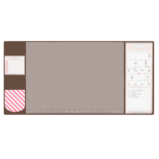 Magicom แผ่นรองจัดระเบียบ MonthlyPlanner แถมฟรี!! ที่พันสายโทรศัพท์ลายน่ารัก (คละสี/คละแบบ) Magicom แผ่นรองจัดระเบียบ MonthlyPlanner แถมฟรี!! ที่พันสายโทรศัพท์ลายน่ารัก (คละสี/คละแบบ)