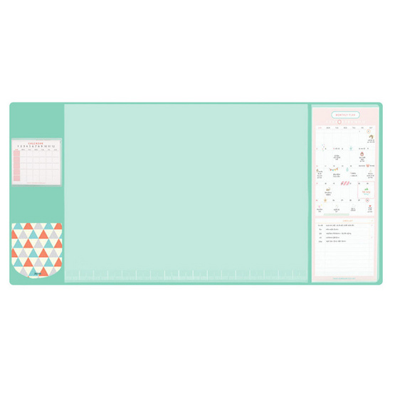 Magicom แผ่นรองจัดระเบียบ MonthlyPlanner แถมฟรี!! ที่พันสายโทรศัพท์ลายน่ารัก (คละสี/คละแบบ) Magicom แผ่นรองจัดระเบียบ MonthlyPlanner แถมฟรี!! ที่พันสายโทรศัพท์ลายน่ารัก (คละสี/คละแบบ)