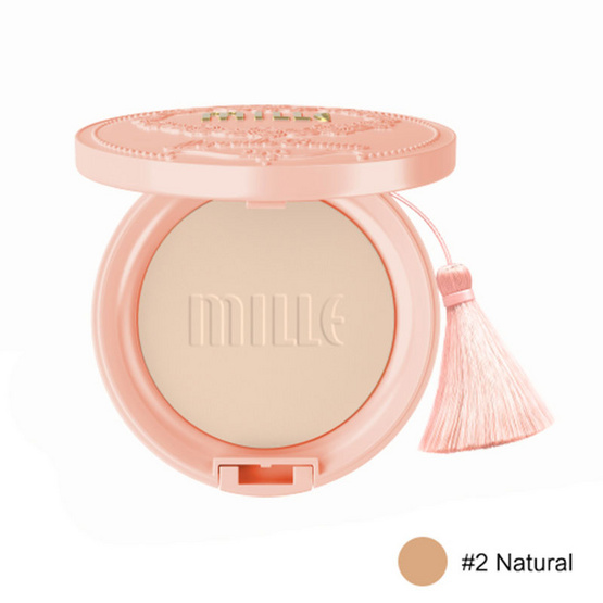 Mille Aura Pearl Pact Powder SPF25 PA++11G. #2 Natural Mille Aura Pearl Pact Powder SPF25 PA++11G. #2 Natural