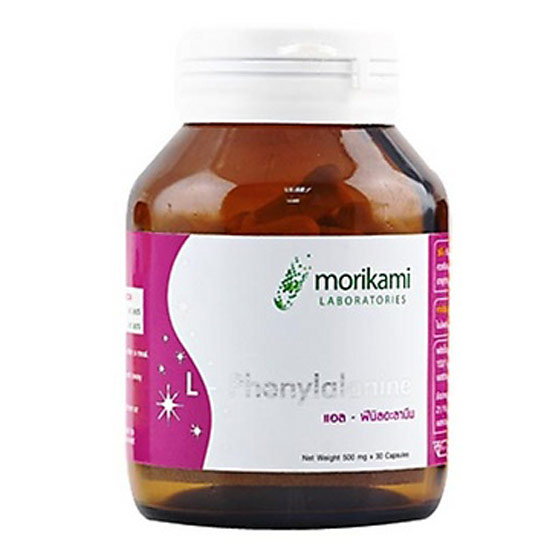 Morikami ซื้อ 2 แถม 1 L-Phenylalanine แอล–ฟีนิลอะลานีน 30 แคปซูล Morikami ซื้อ 2 แถม 1 L-Phenylalanine แอล–ฟีนิลอะลานีน 30 แคปซูล