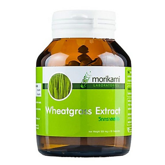 Morikami ซื้อ 2 แถม 1 Wheatgrass Extract 500 mg. วีทกราสสกัด 500 มก. บรรจุ 30 แคปซูล Morikami ซื้อ 2 แถม 1 Wheatgrass Extract 500 mg. วีทกราสสกัด 500 มก. บรรจุ 30 แคปซูล