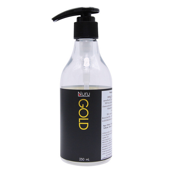 Nuru gold (นูรุ โกลด์) เจลนวดตัวสำหรับบุรุษและสตรีให้ความลื่น นุ่มนวลในการนวด ขนาด 250 มล. Nuru gold (นูรุ โกลด์) เจลนวดตัวสำหรับบุรุษและสตรีให้ความลื่น นุ่มนวลในการนวด ขนาด 250 มล.