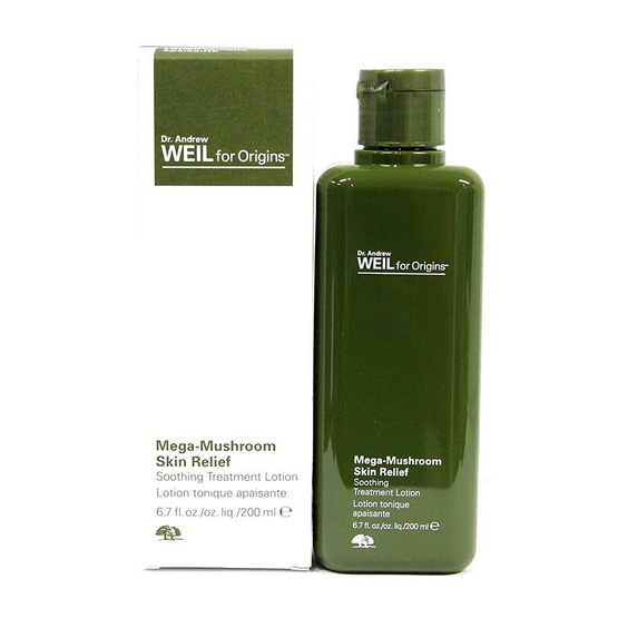 ORIGINS Dr.Andrew weil for Origins Mega-Mushroom Skin Relief Soothing Treatment Lotion 200 ml. ORIGINS Dr.Andrew weil for Origins Mega-Mushroom Skin Relief Soothing Treatment Lotion 200 ml.