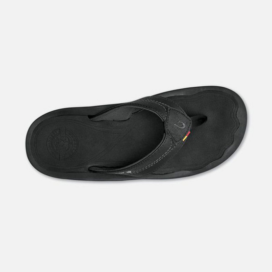 Olukai รองเท้าผู้ชาย 10324-4040 M-KIPI BLACK/BLACK