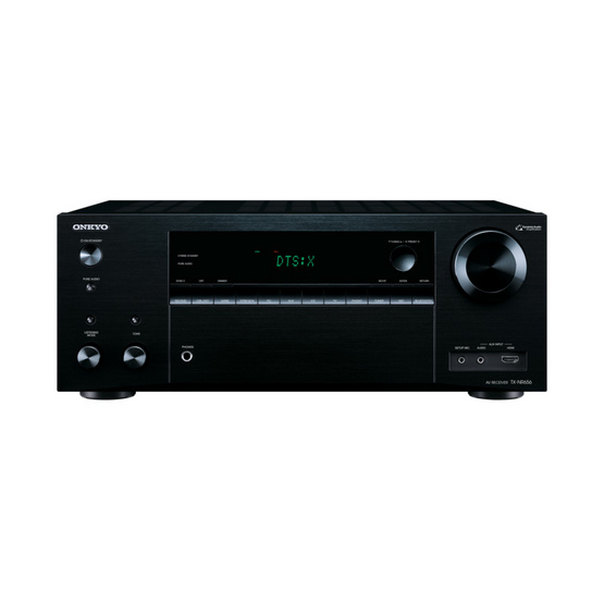 Onkyo 7.2-Channel Network A/V Receiver TX-NR656 Onkyo 7.2-Channel Network A/V Receiver TX-NR656