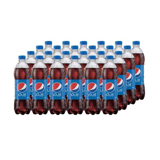 PEPSI เป๊ปซี่ ขนาด 550 มล. (ขายยกลัง) (24 ชิ้น) PEPSI เป๊ปซี่ ขนาด 550 มล. (ขายยกลัง) (24 ชิ้น)