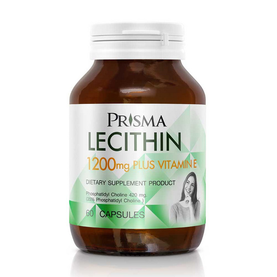 PRISMA LECITHIN 1200MG PLUS 60 เม็ด PRISMA LECITHIN 1200MG PLUS 60 เม็ด
