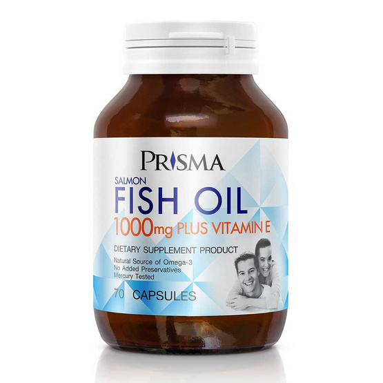PRISMA SALMON FISH OIL 1000MG 70 เม็ด PRISMA SALMON FISH OIL 1000MG 70 เม็ด