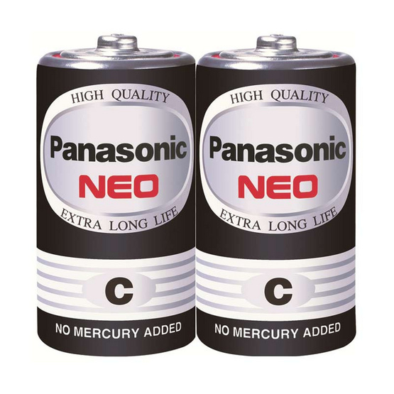 Panasonic NEO ถ่านไฟฉาย รุ่น R14NT/2SL C (2 ก้อน)