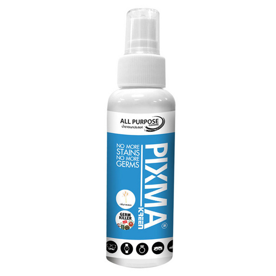 Pixma Kreen 100ml ผลิตภัณฑ์น้ำยาทำความสะอาดและฆ่าเชื้อโรค Pixma Kreen 100ml ผลิตภัณฑ์น้ำยาทำความสะอาดและฆ่าเชื้อโรค