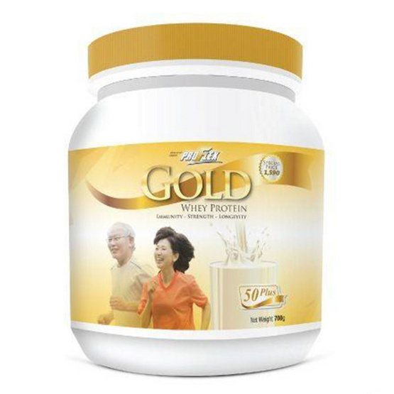 ProFlex Gold เวย์โปรตีนสำหรับผู้สูงอายุ ขนาด 700 กรัม.