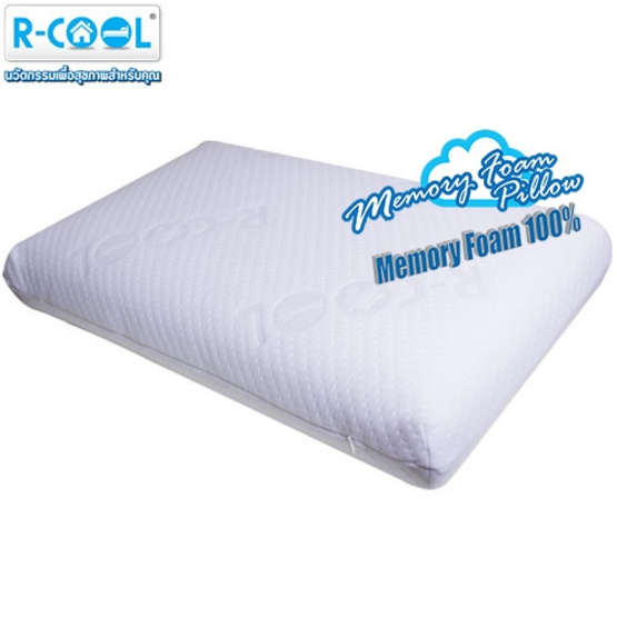 R-Cool Memory Foam Traditional Pillow (ขนาดใหญ่) R-Cool Memory Foam Traditional Pillow (ขนาดใหญ่)