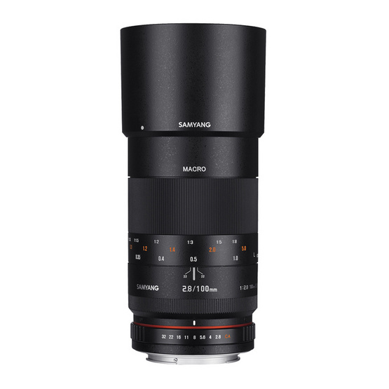 SAMYANG LENS 100MM F2.8 - CANON SAMYANG LENS 100MM F2.8 - CANON
