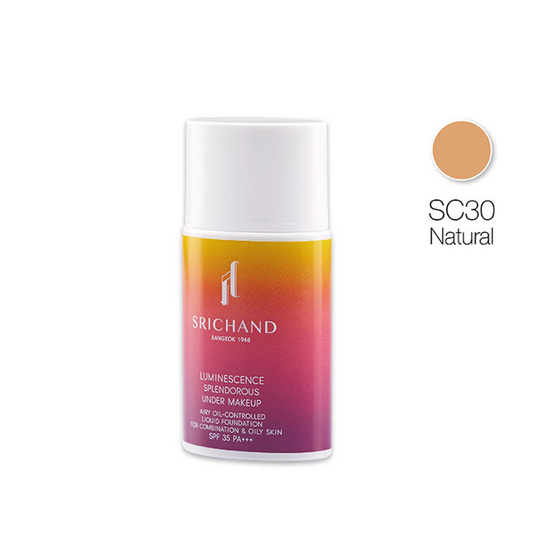 SRICHAND Luminescence Splendorous Under Makeup 30ml. #SC30 Natural SRICHAND Luminescence Splendorous Under Makeup 30ml. #SC30 Natural