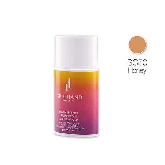 SRICHAND Luminescence Splendorous Under Makeup 30ml. #SC50 Warm Honey SRICHAND Luminescence Splendorous Under Makeup 30ml. #SC50 Warm Honey