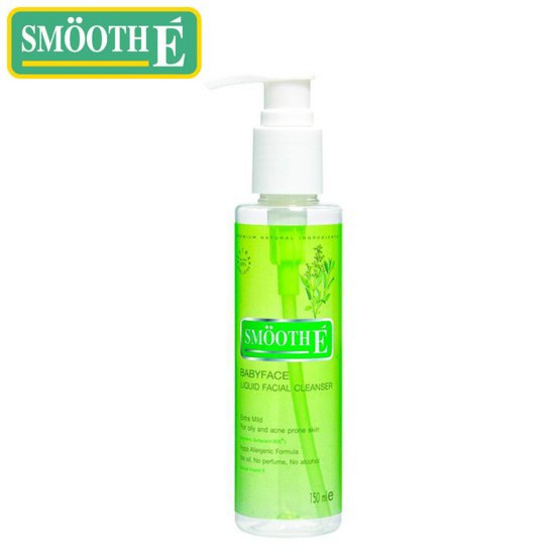 Smooth E BABYFACE LIQUID FACIAL CLEANSER 150ml Smooth E BABYFACE LIQUID FACIAL CLEANSER 150ml