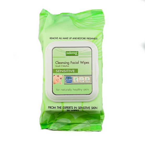 Smooth E Facial Cleansing Wipe 30 Sheets Smooth E Facial Cleansing Wipe 30 Sheets